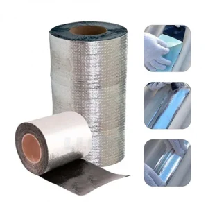 Manta Asfáltica Aluminizada Telhado Auto Adesiva 30 cm X 10 m